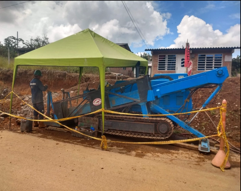 Proyecto Alcantarillado Guabas con perforación sin zanja