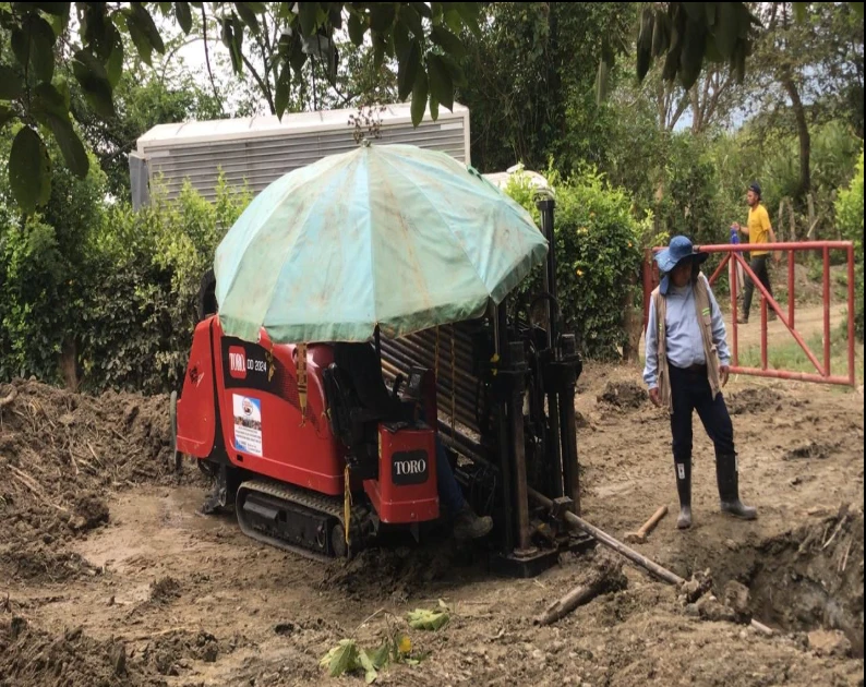 Proyecto Telecomunicaciones Medellín con perforación horizontal