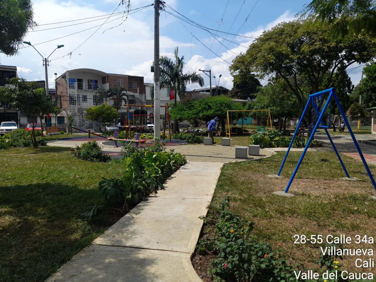 Parque DAGMA San Benito Cali, obra civil comunitaria en el Valle del Cauca